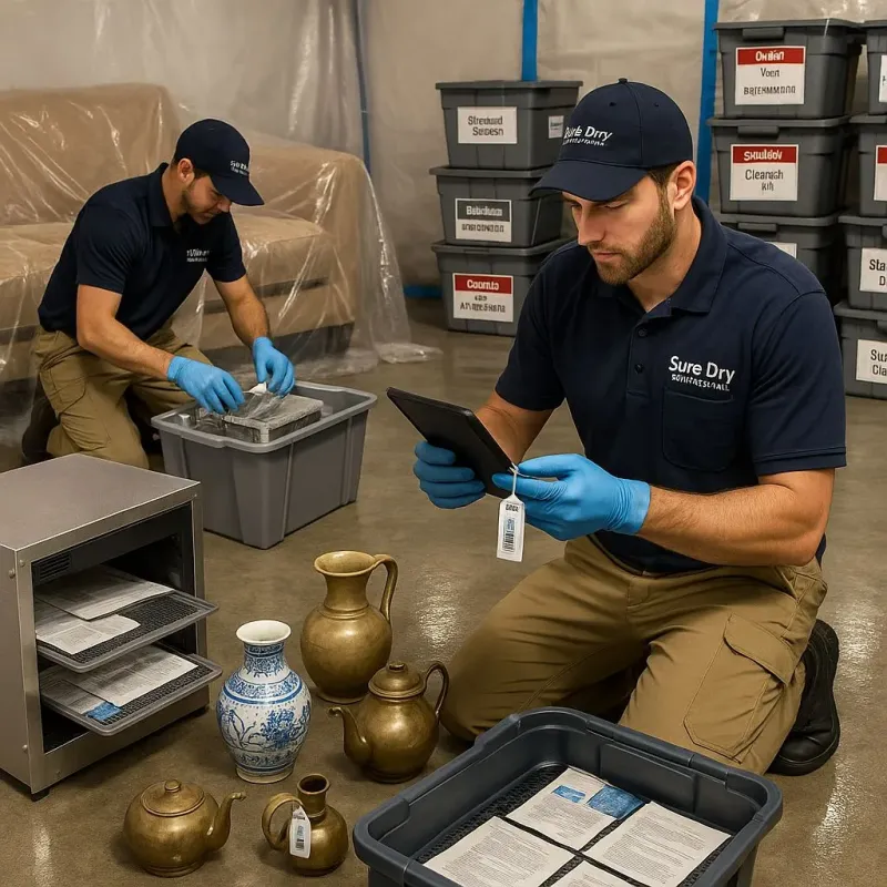 Content Protection and Restoration process in West Salem, WI